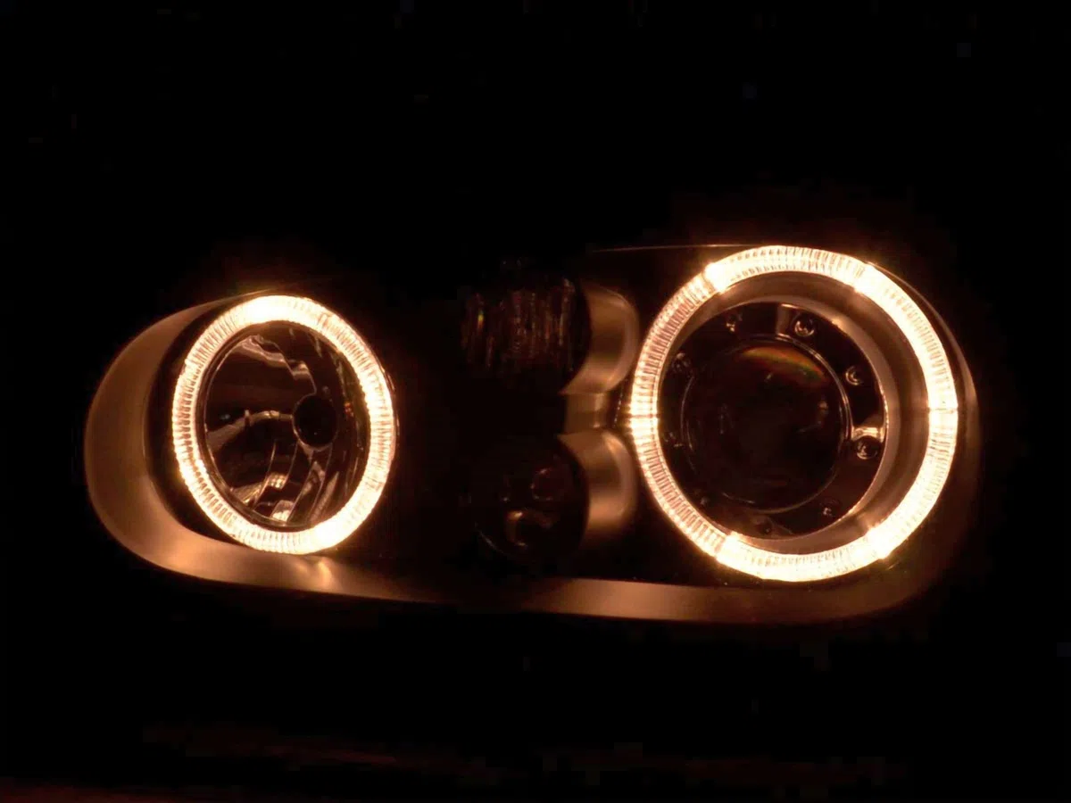 Angel Eyes Scheinwerfer Set für VW Golf 4 inkl. NSW 09.1997-09.2003
