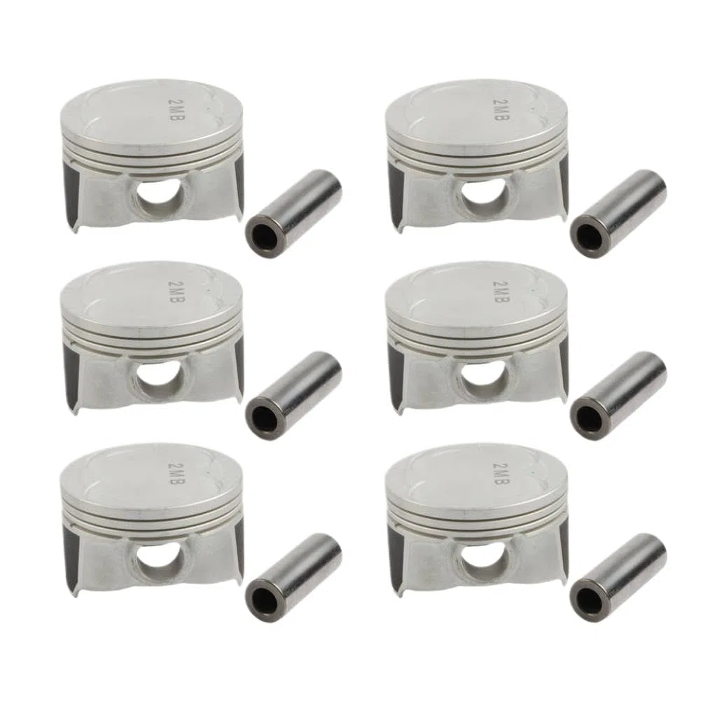 Kolbenringe-Set, kompatibel mit 2005–2013 Grandeur Azera Santa Fe Cadenza Carnival Opirus Optima Rondo G6EA 2.7 Motor 23410-3E001