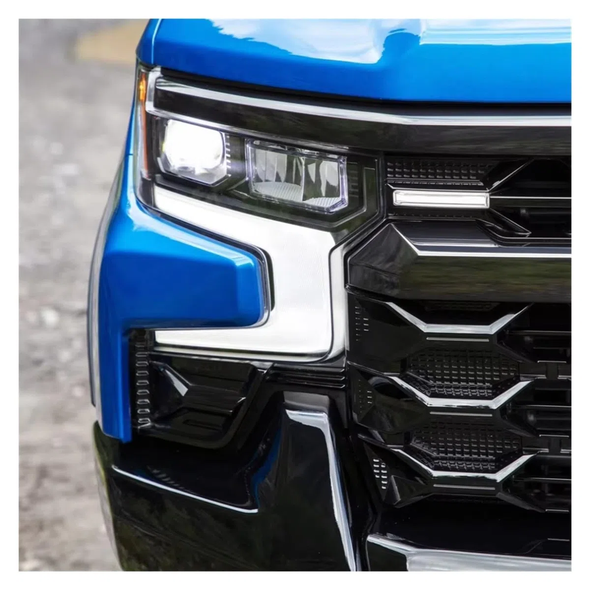 Scheinwerfer Abdeckung Für Chevy Für Silverado 2022 2023