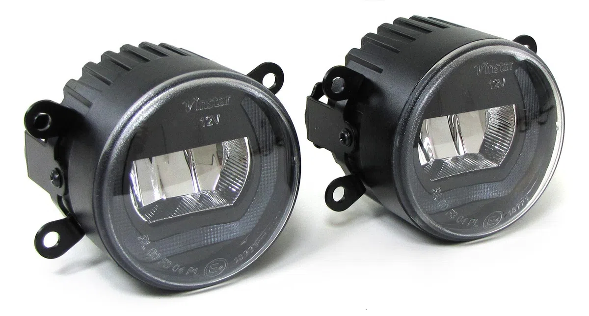 Klarglas LED Nebelscheinwerfer mit Tagfahrlicht für Ford Focus III Turneo
